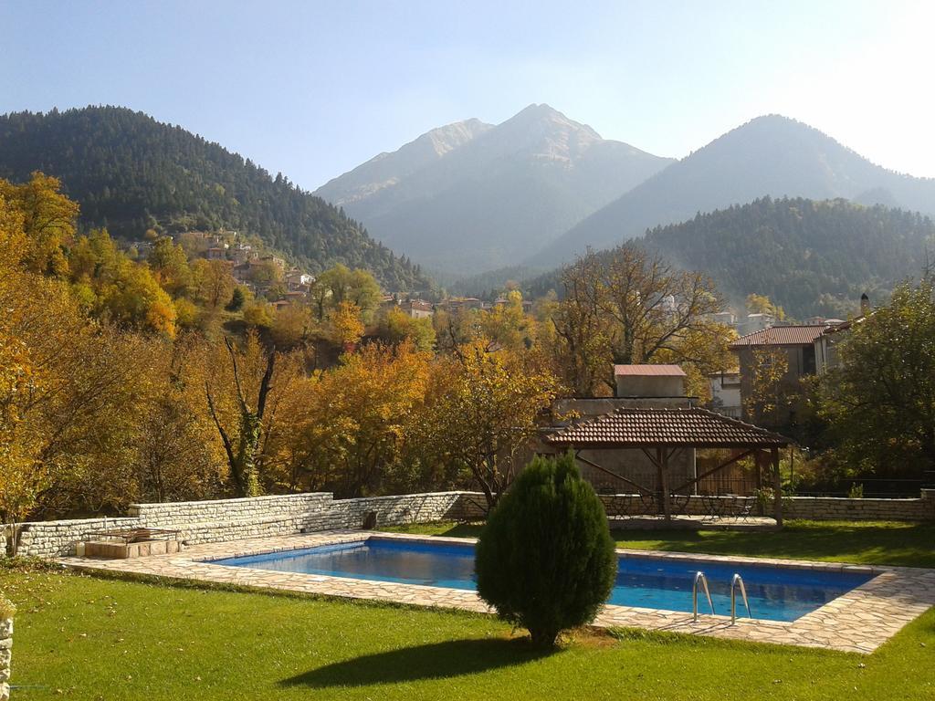 Ferienwohnung Agrampeli Mega Chorio Exterior foto